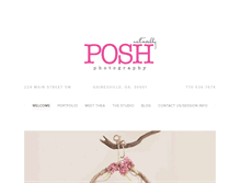 Tablet Screenshot of naturallyposhphotography.com